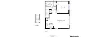 1 bedroom 1 bathroom B at Oakwood Manor, New York