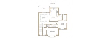 2 bedroom 2 bathroom Floor plan C at Walden Pond, East Moriches, NY