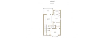 1 bedroom 1 bathroom Floor plan at Walden Pond, New York, 11940