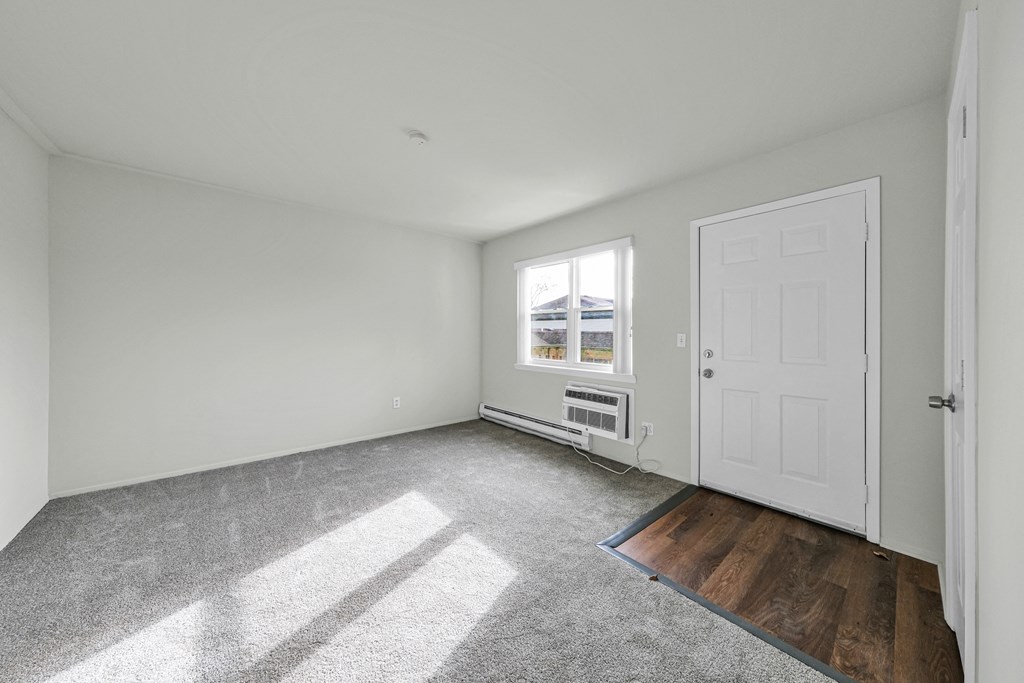 Bedroom with window at Amity Senior, Amityville, New York