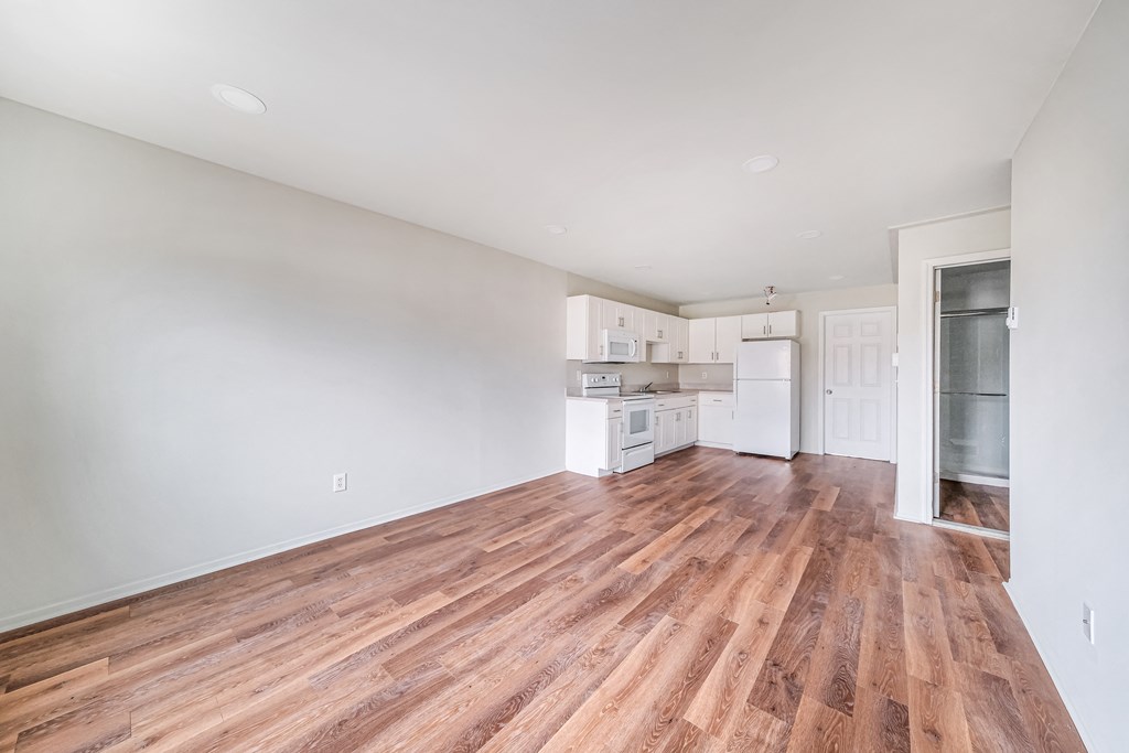 Living room at Amity Senior, Amityville, NY, 11701