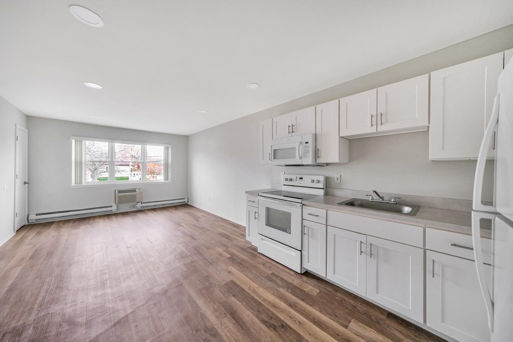 Kitchen at Amity Senior, Amityville, NY, 11701