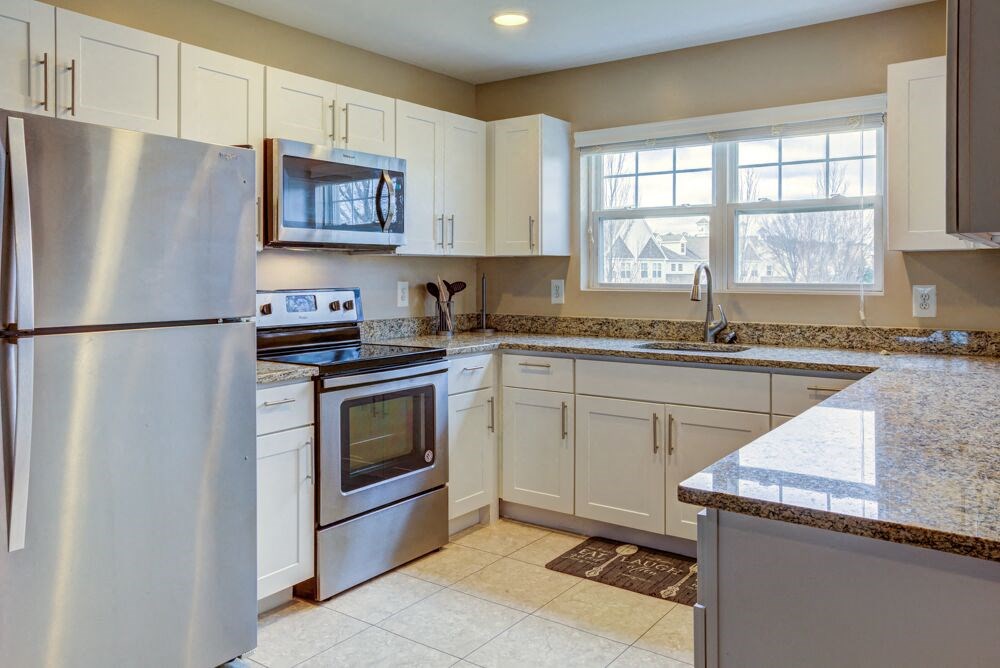 Granite Counters- Renovated Kitchen