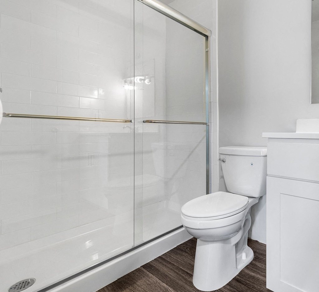 Bathroom at Oakwood Manor, Bay Shore, New York