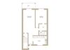 1 Bedroom C Style - Downstairs