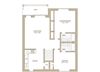 2 Bedroom B Style - Upstairs