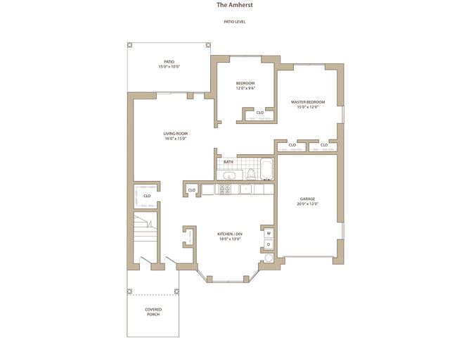 Amherst - downstairs