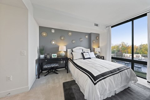 Bedroom With Natural Lighting at Aurora, Maryland