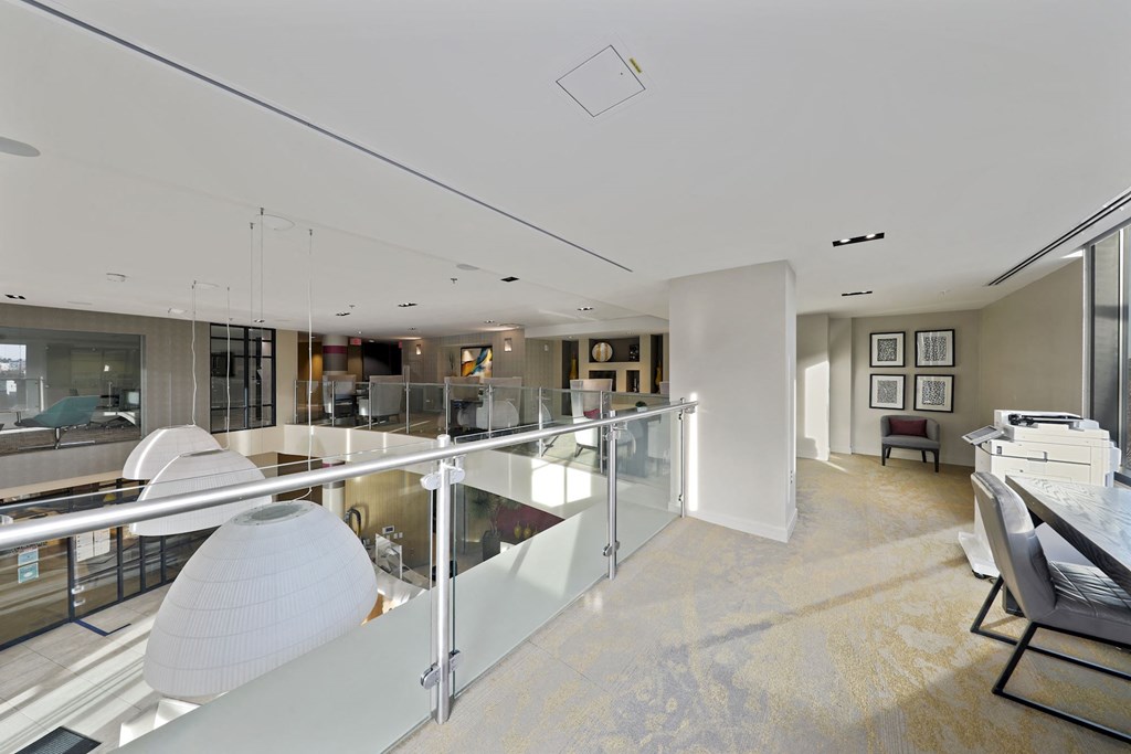 Entry Way and Resident Lounge at Aurora, North Bethesda