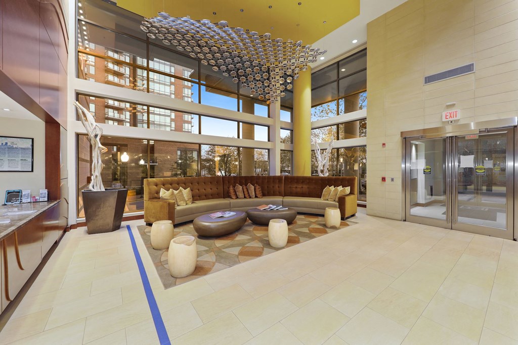 Lobby at Wentworth Apartment Homes, North Bethesda, Maryland