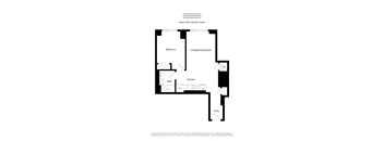 A floor plan for a New York Harbor View apartment.