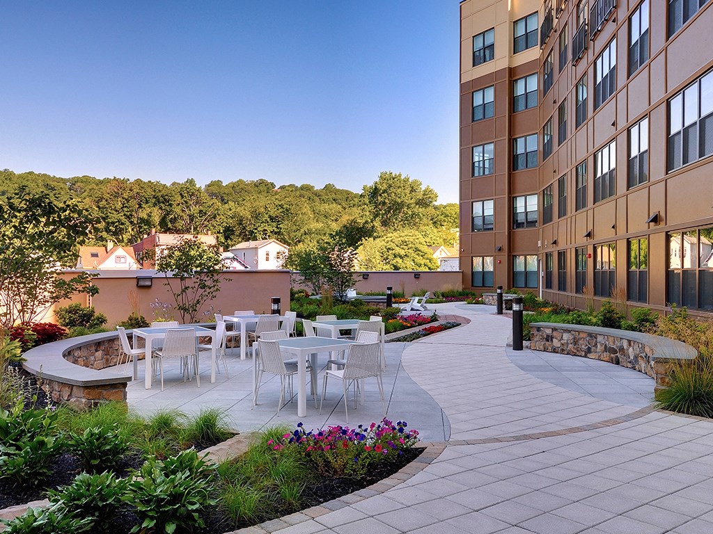 Outdoor Courtyard  at Valley and Bloom, New Jersey
