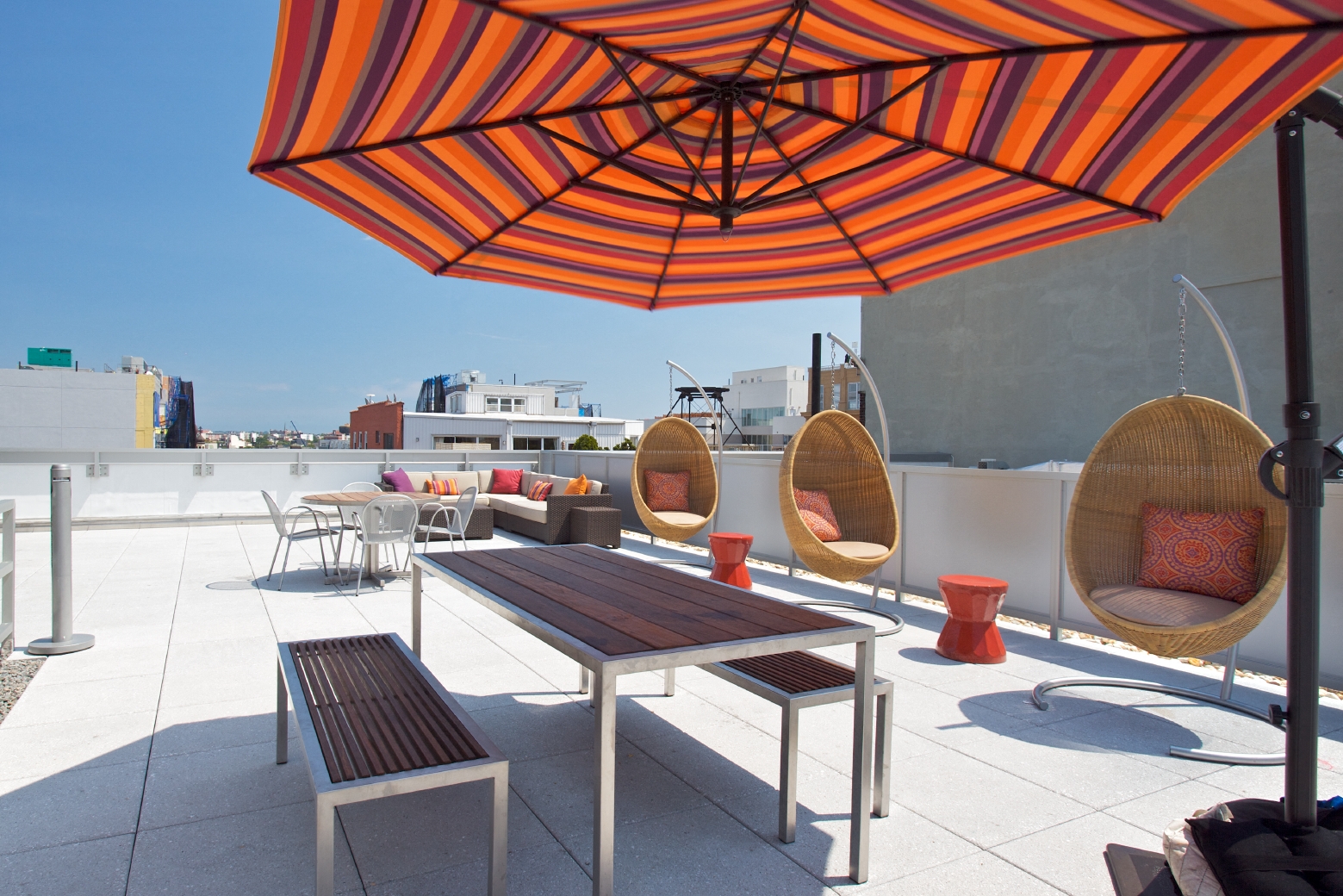 Rooftop Terrace And Gazebo at 34 Berry, Brooklyn, 11249