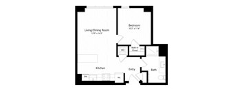 A05 Floor Plan at Morse, Washington, DC