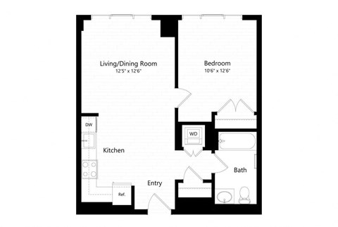 57 Bank Street Studio-2 Beds Apartment for Rent - Photo Gallery 37