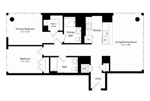 57 Bank Street Studio-2 Beds Apartment for Rent - Photo Gallery 48