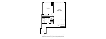 A11 floor plan for Allen Modern Apartments New Rochelle 10801