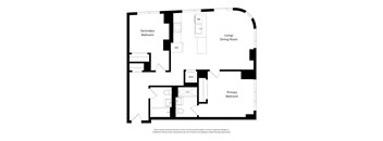 C01 floor plan for Allen Modern Apartments New Rochelle 10801