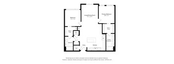 2Bed - 2 bath C06 Floor Plan at Arrowwood Apartments, North Bethesda, MD