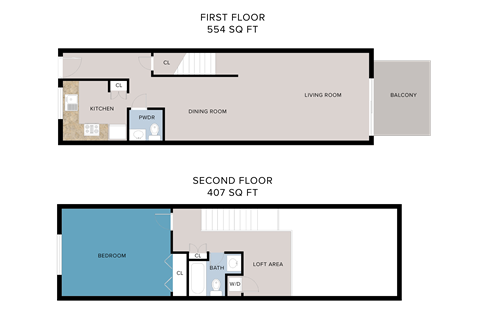 1 bedroom 1 bathroom floor plan at Greenwich Place, Greenwich, CT