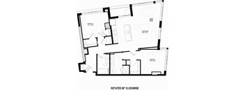 C10 floor plan 2 bedroom