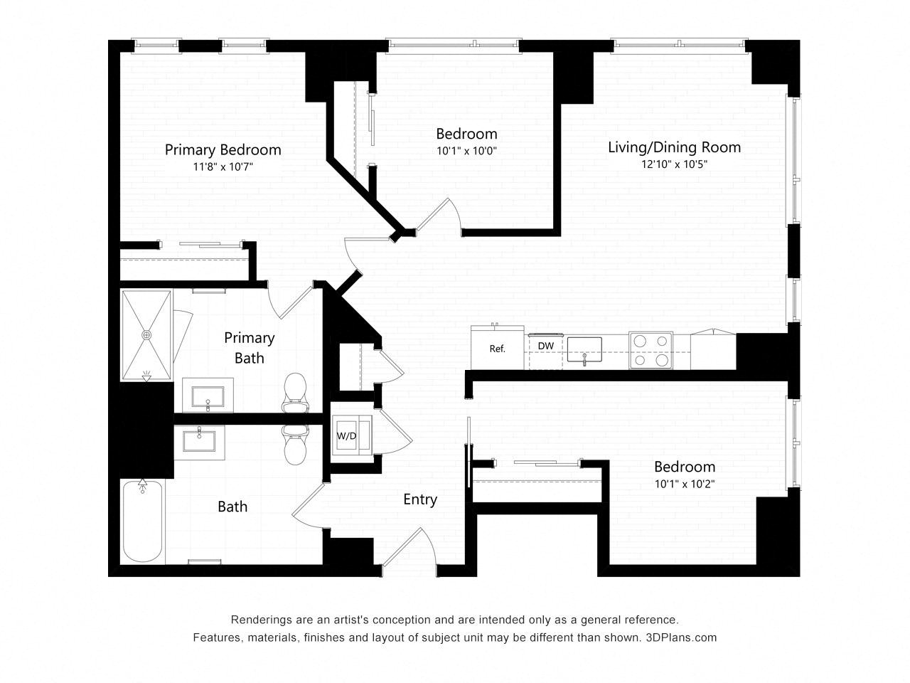 Photos of apartment on East Dedham St.,Boston MA 