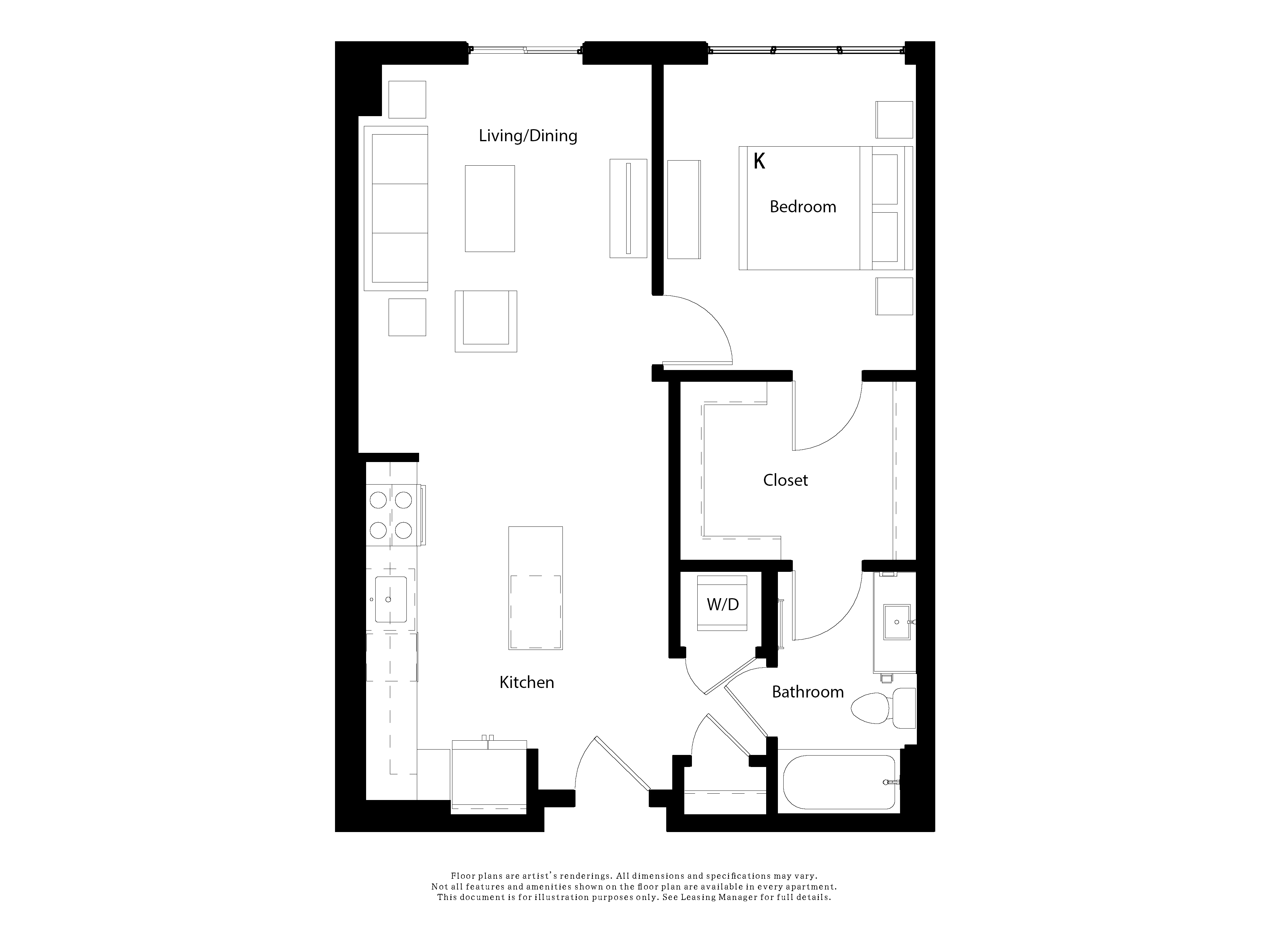 A01 floor plan