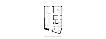 Envoi B04P Penthouse Floor Plan 2 Bedroom 1 Bathroom