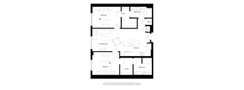 Envoi C09P Penthouse Floor Plan 2 Bedroom 2 Bathroom