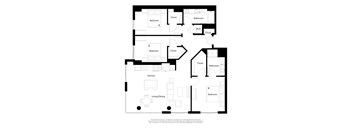 Envoi D01A Floor Plan 3 Bedroom 2 Bathroom