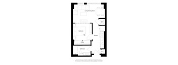 Envoi J02 Floor Plan 1 Bedroom 1 Bathroom