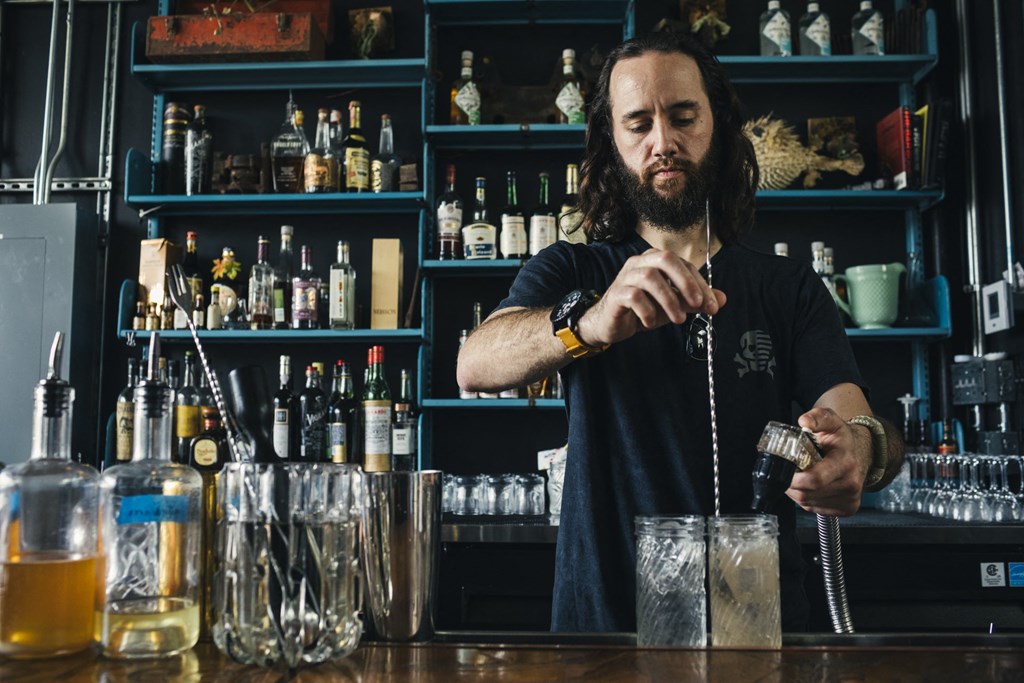 Bar Counter at Morse, Washington