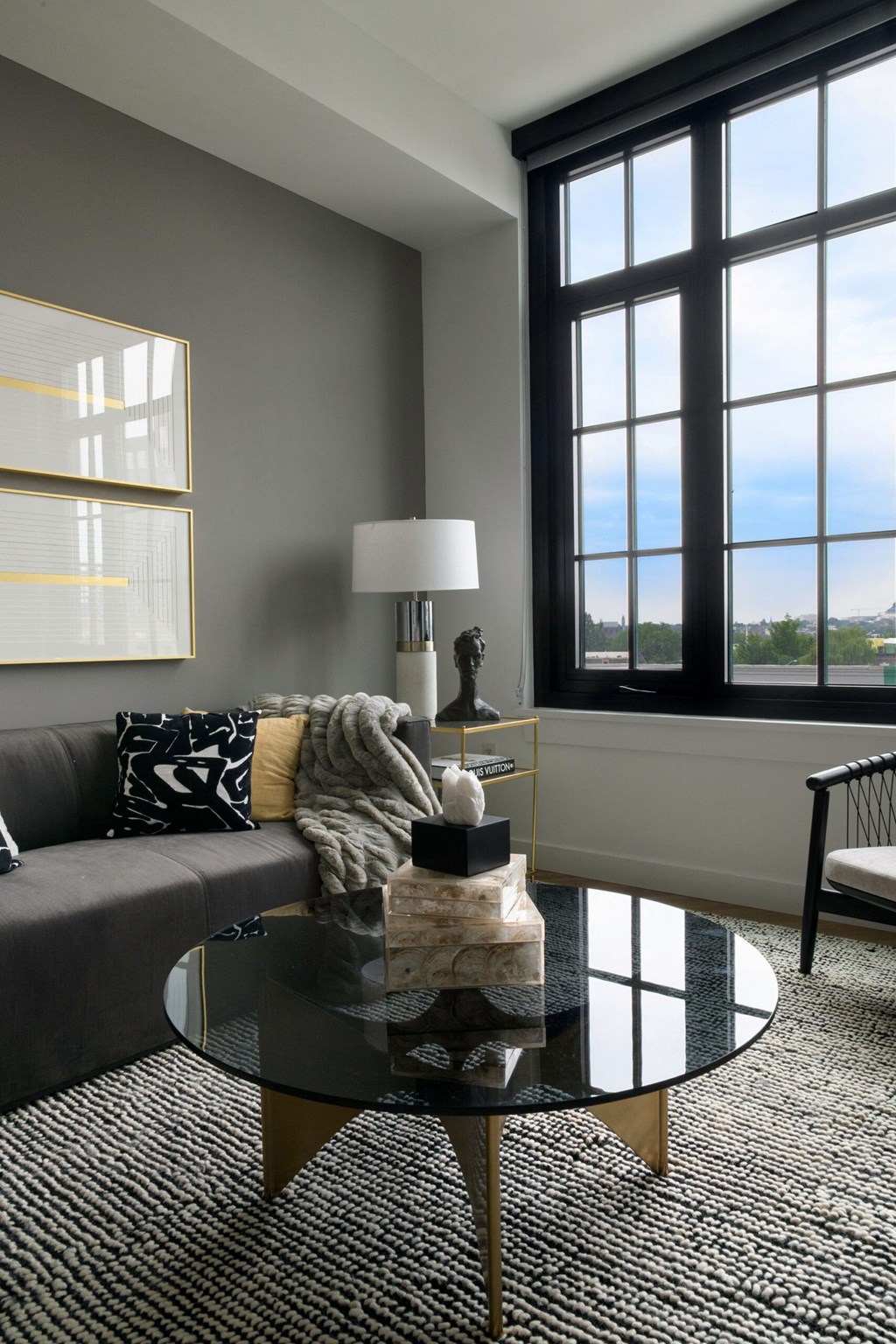 Living Room Interior at Morse, Washington