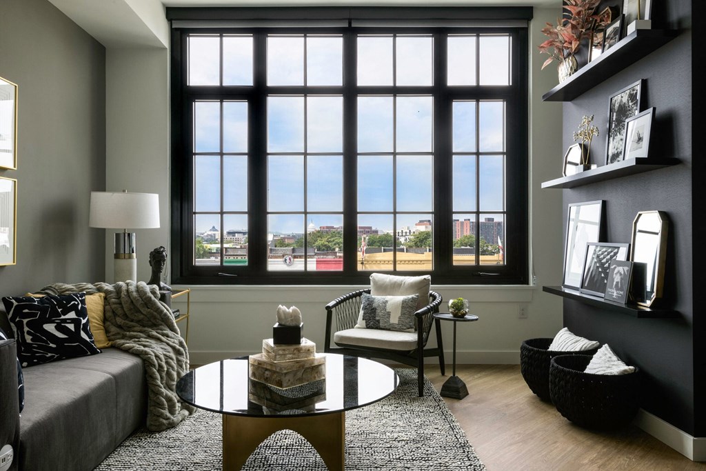 Modern Living Room at Morse, Washington, DC