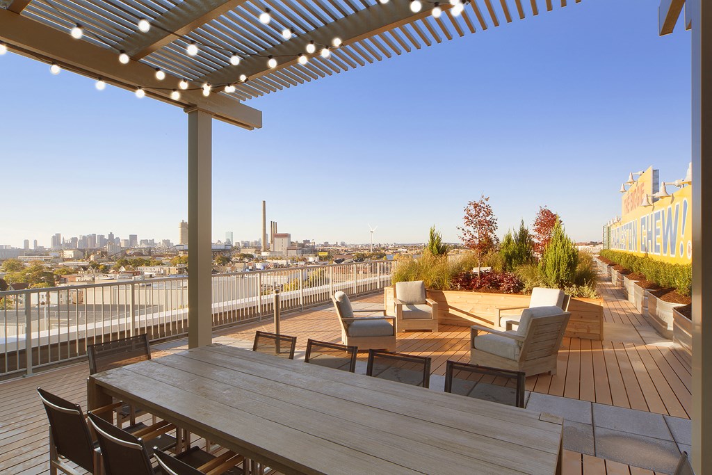 The Batch Yard Everett, MA Rooftop Ameniies