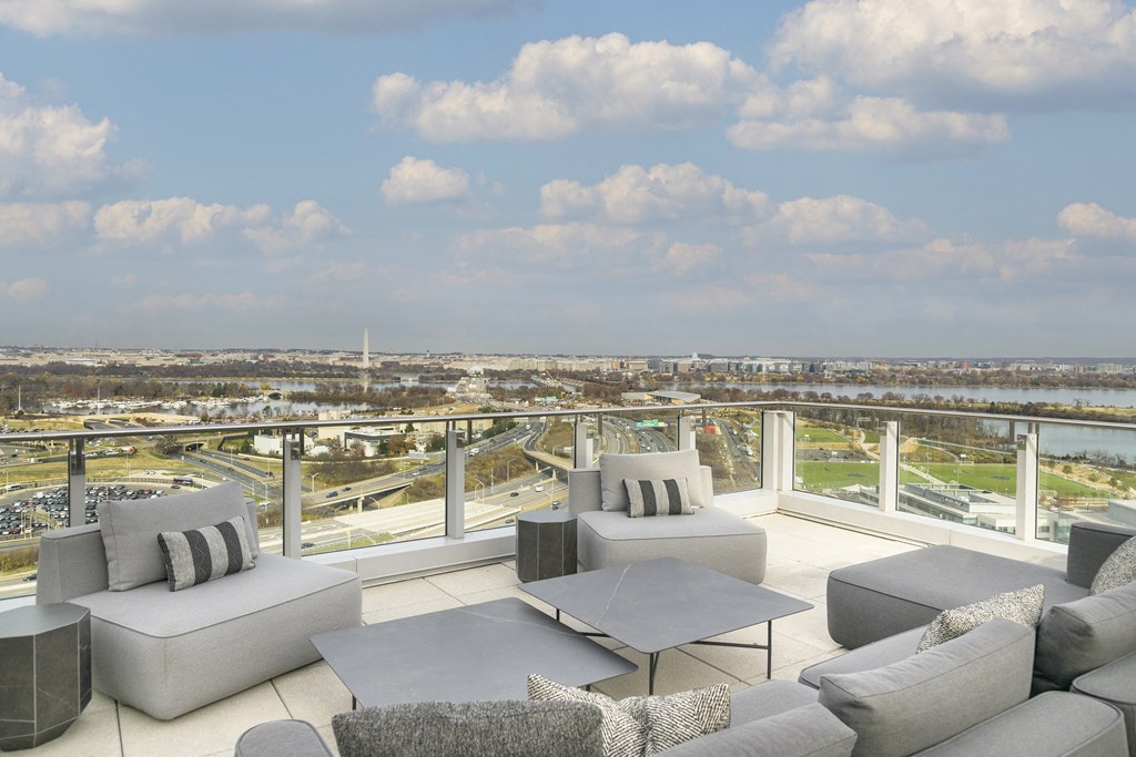 Rooftop lounge at Altaire, Arlington, VA, 22202