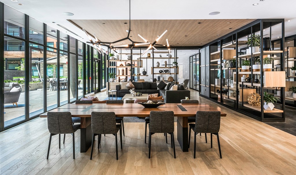 Resident Clubhouse at Arrowwood Modern Apartments