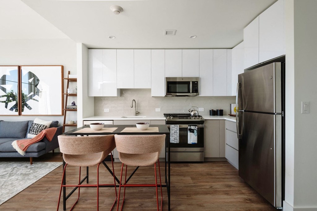 Bar chairs and kitchen decorat Continuum, New York, 10606