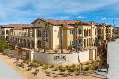 Property Signage at The Villas 55+ II Hesperia, Hesperia California  