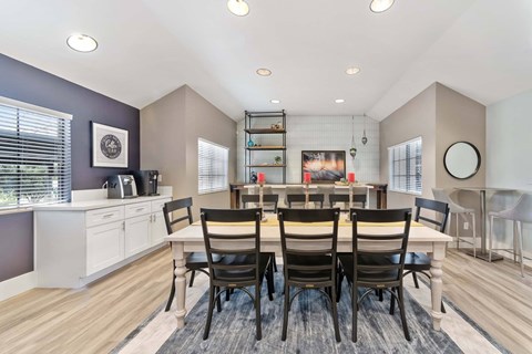 Dining Area at Hadley Apartments, Escondido, 92026