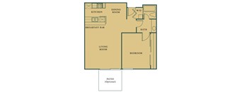 A1 Floor Plan at Hills at Hacienda Heights, Hacienda Heights, CA