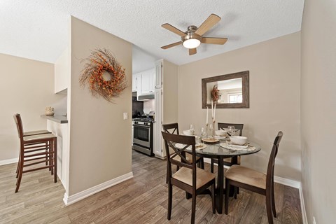 Dining Room at Hills at Hacienda Heights, California