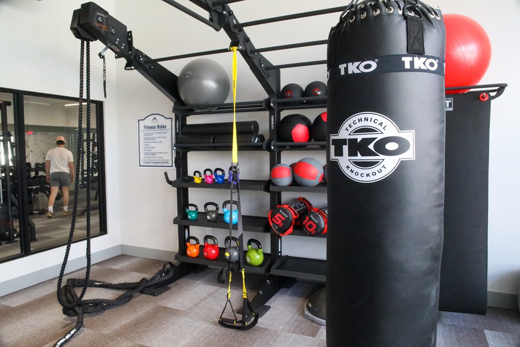 Gym at The Azul Apartment Homes, Oxford, MS, 38655