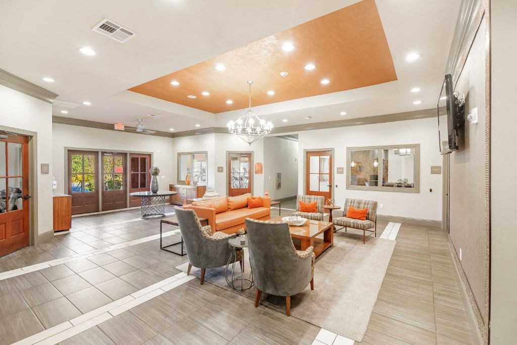 Newly Renovated Leasing Office at Cumberland Place Apartment Homes, Tyler