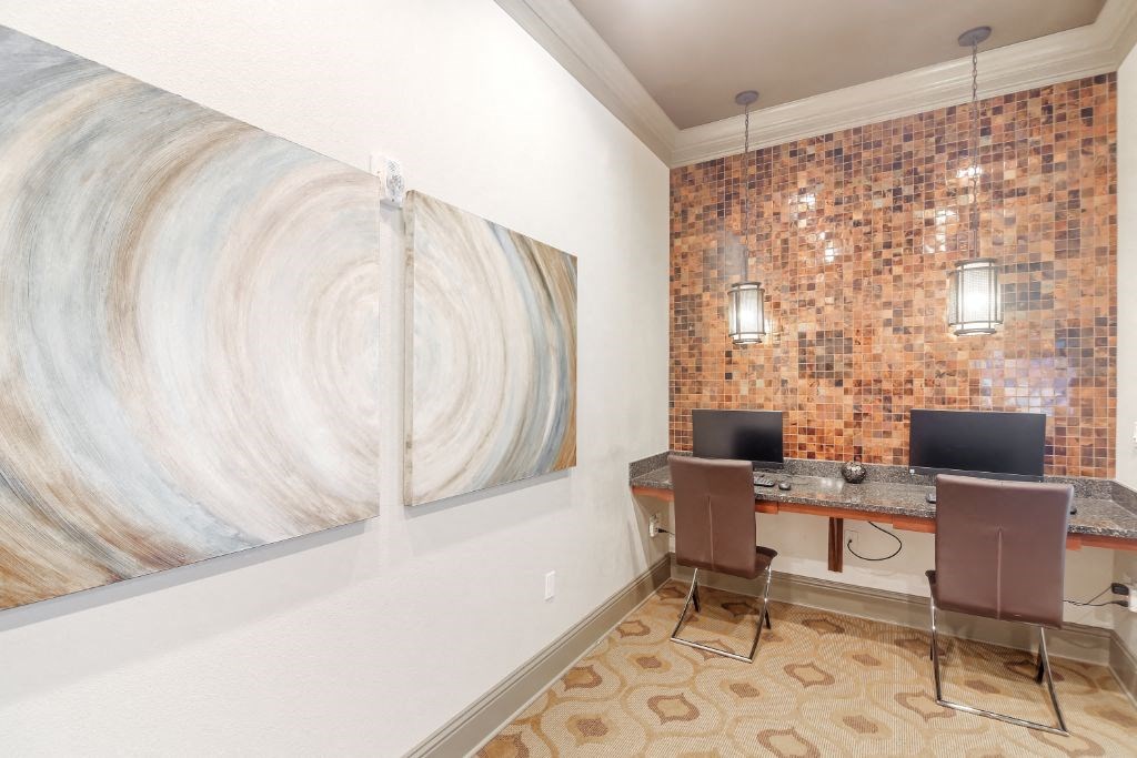 Beautiful Business Center at Cumberland Place Apartment Homes, Texas, 75703