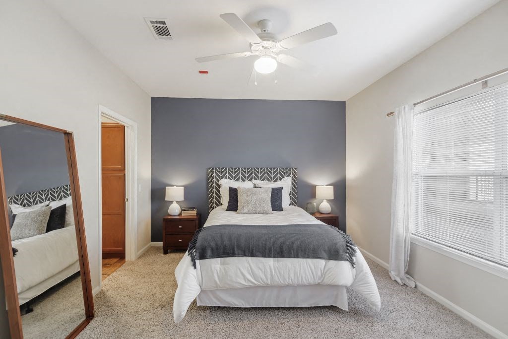 Beautiful Bedroom at Cumberland Place Apartment Homes, Texas, 75703