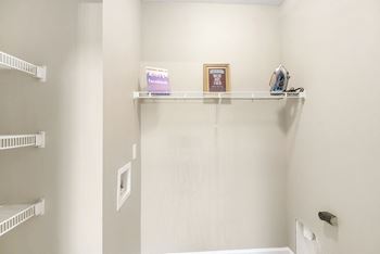 Laundry room with connections at Highlands Apartment Homes, Bartlett, TN, Tennessee