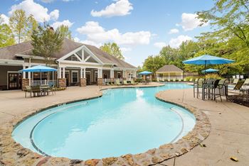 Crystal Clear Swimming Pool at Highlands Apartment Homes, Bartlett, Tennessee