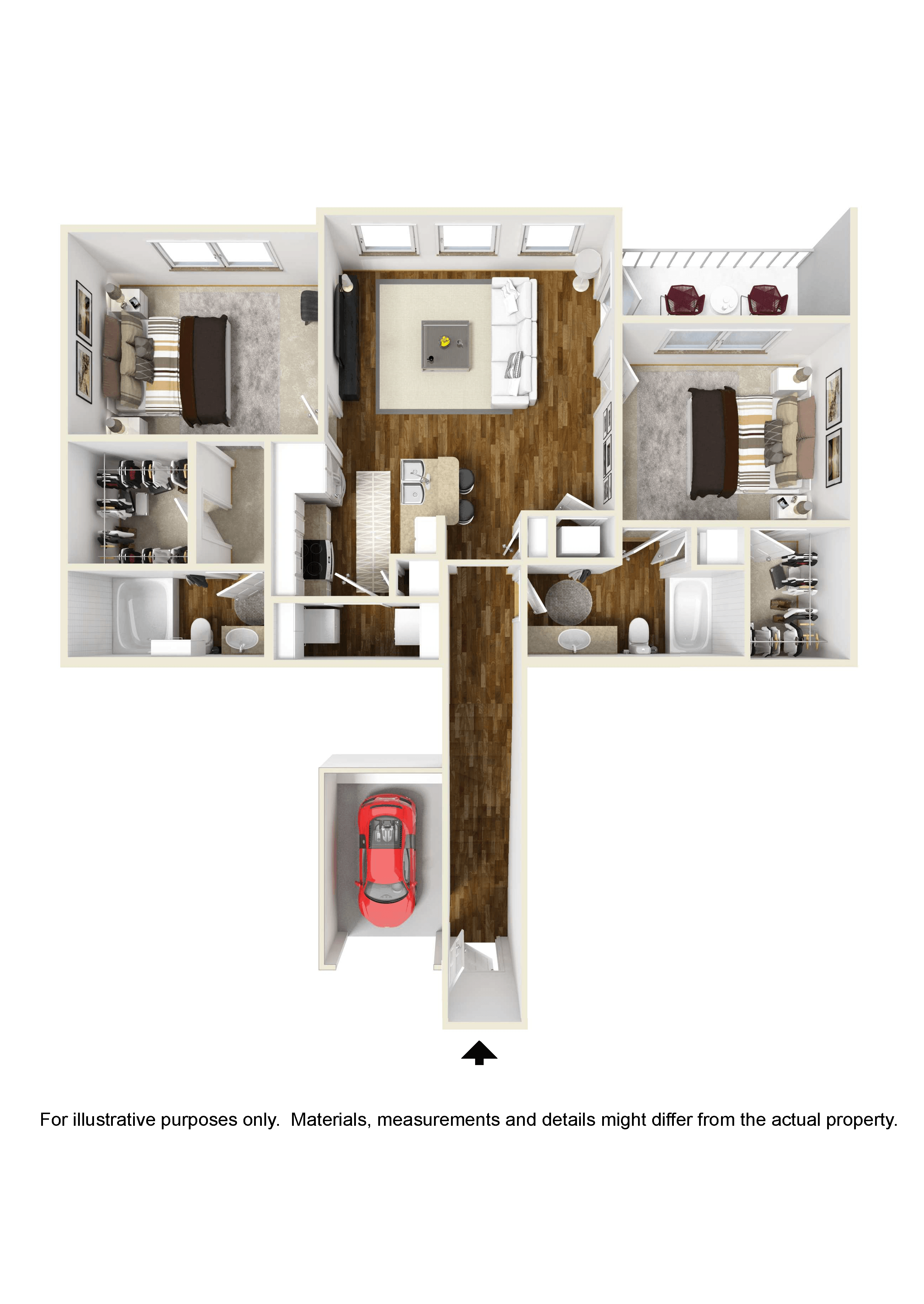 The Sound | 1,090 Sq. Ft. at Faulkner Flats in Oxford, Mississippi