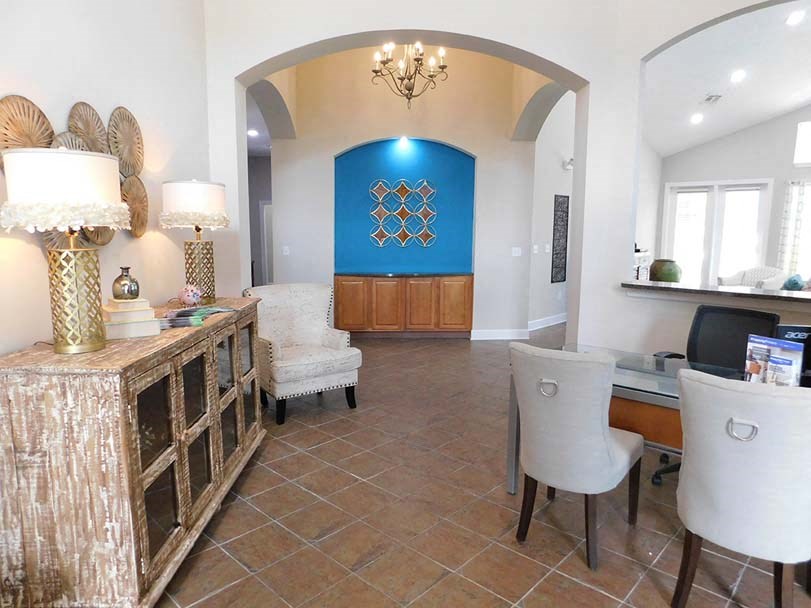 Gorgeous Clubhouse Lobby at Carton Park, Mississippi